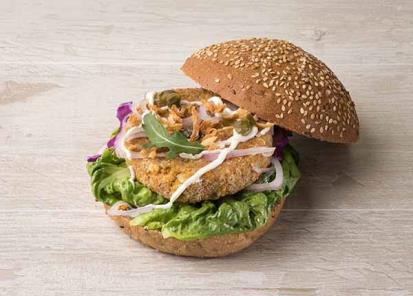 2 U. ORANGE RABBIT BURGER GOURMET Zanahoria